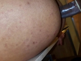 Gay man enjoying anal sex with an Indian escort