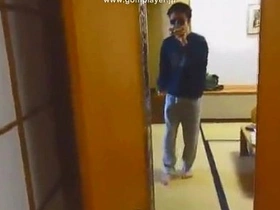 Syamu, Japanese gay boy dancing and showing off his erection