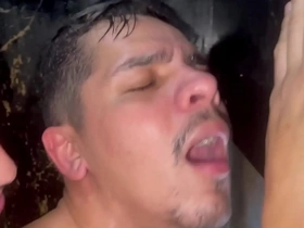 Gay lovers meet a white guy for a hot webcam session - full on net