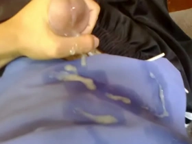 Young Vietnamese gay boys solo play in Hoang Giang street