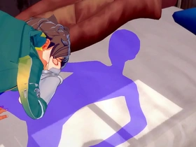 Kazuma’s hard cock gets a good workout in this yaoi porn