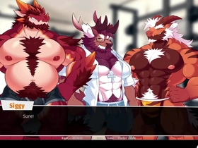 The first part of a Japanese-themed adult video.