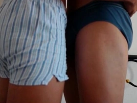 Asian cuties Nevin and Sam try 69 adult game.