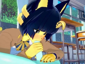 Yaoi anime and manga featuring hot gay sex with Ankha and MoonCat characters.