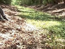 Young Asian boy enjoys gay sex and bukkake