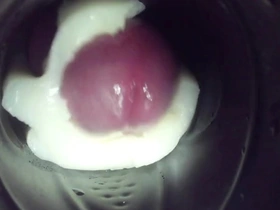 Gay man’s personal experience with masturbation and ejaculation into a Fleshlight.