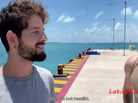 Public beach gay reality porn with Rob Silva and Ken