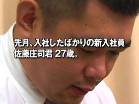 New Asian hunk joins the chubby fun in Japanese gay porn