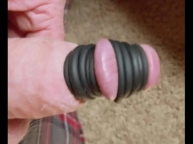 My Asian wife wants to see me wearing cockrings during video chat.