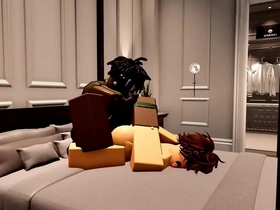 Gay scenes in Roblox