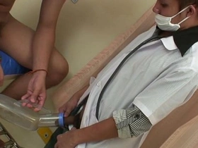 Twink piss play with a Thai hunk