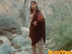Gay Cherokee man enjoys a passionate sixty-nine with a hairy man