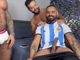 New amateur gay gets big cock in his ass
