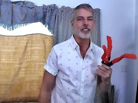 Richard Lennox, the gay DILF, dominates and humiliates in this reality video.